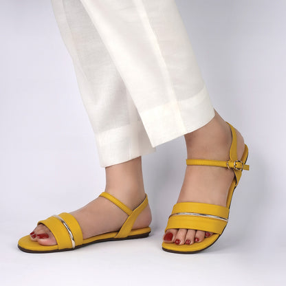 Quetzal Musted comfy flat sandal